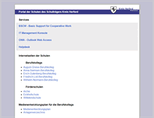 Tablet Screenshot of edu-kreis-herford.de